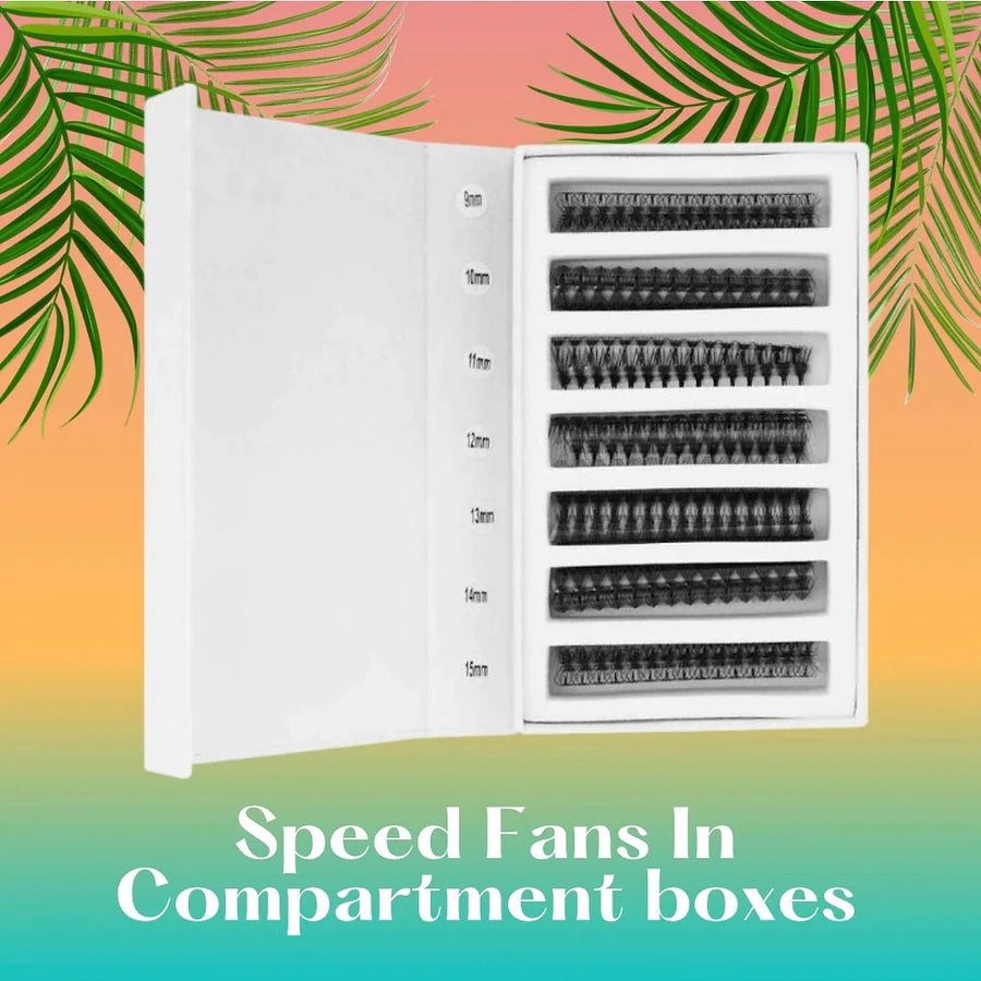Promade Fans on strips In Compartment boxes 5D /0.07.