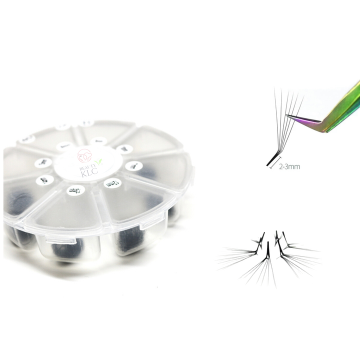 12D Loose Fans Promade Mixed and single Lengths 0.03