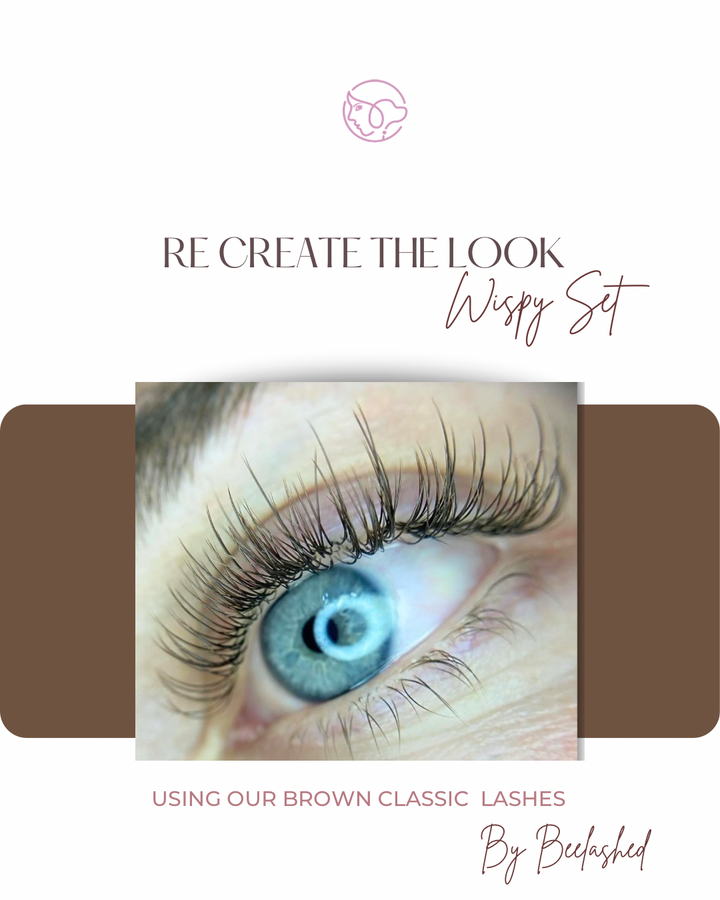 Flat Classic Lashes Brown 0.15
