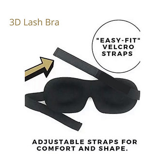 Lash Bra Contoured 3D Blackout Sleep Mask - 2